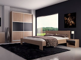 Ložnice Maxim – moderní nábytkový systém pro malou i velkou ložnici