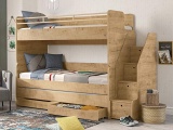 Patrové postele s úložným prostorem jsou ideálním nábytkem do menších dětských pokojů